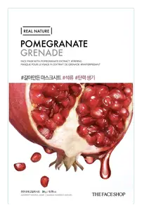 The Face Shop Real Nature Face Mask Pomegranate