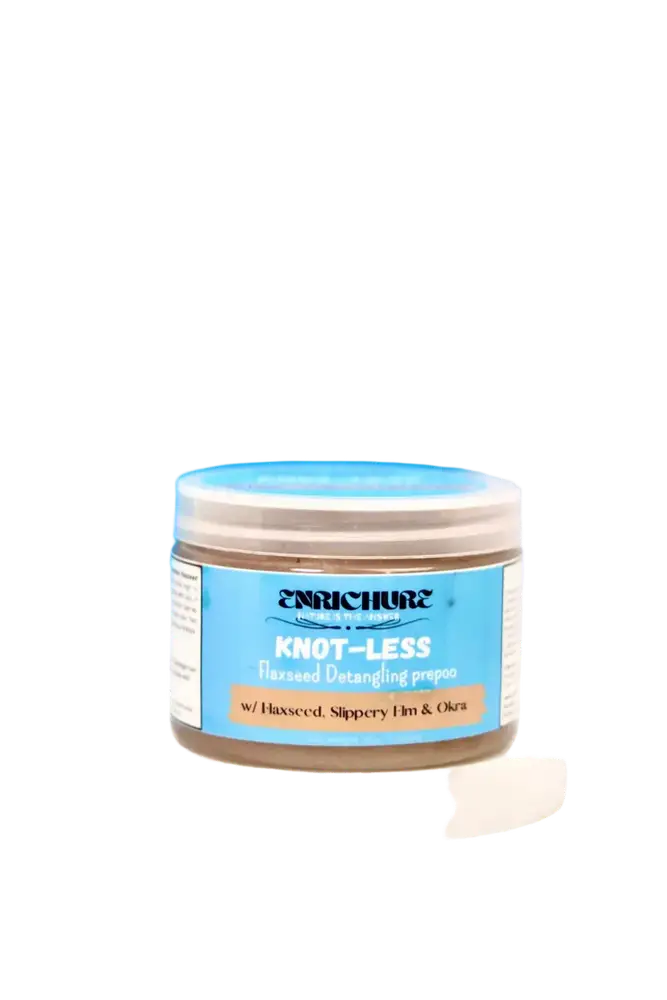 Enrichure Knot-Less Flaxseed Detangling Prepoo