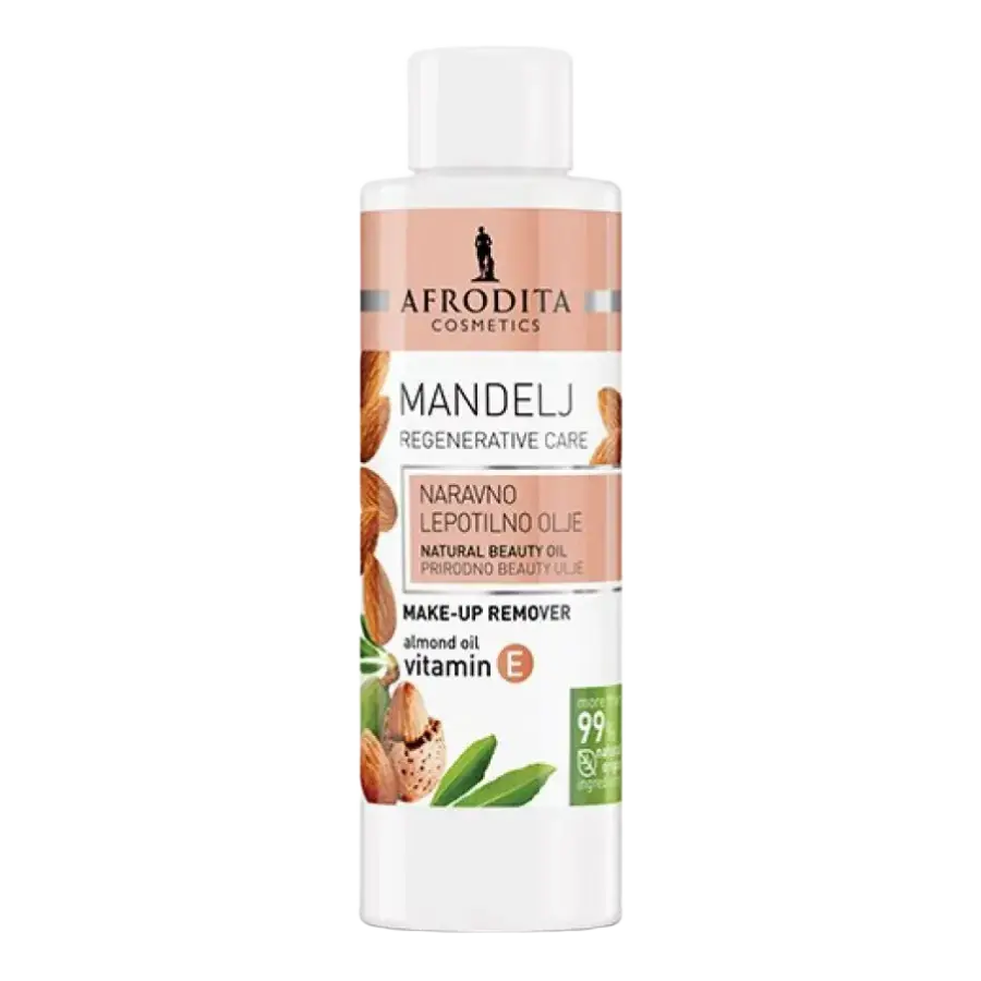 Afrodita Mandelj Regenerative Care Natural Beauty Oil Make-Up Remover