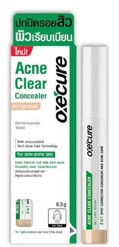 Oxecure Acne Clear Concealer 01 Light Neutral