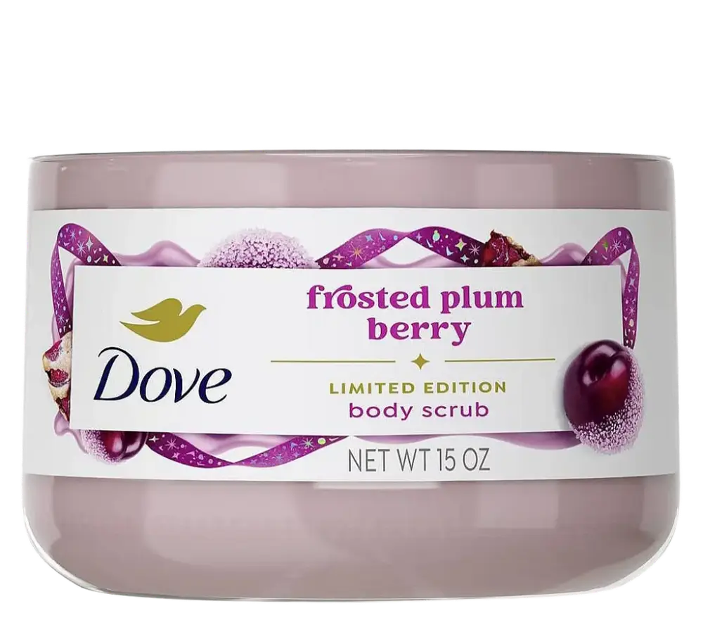 Dove Body Scrub Frosted Plum Berry (Limited Edition)