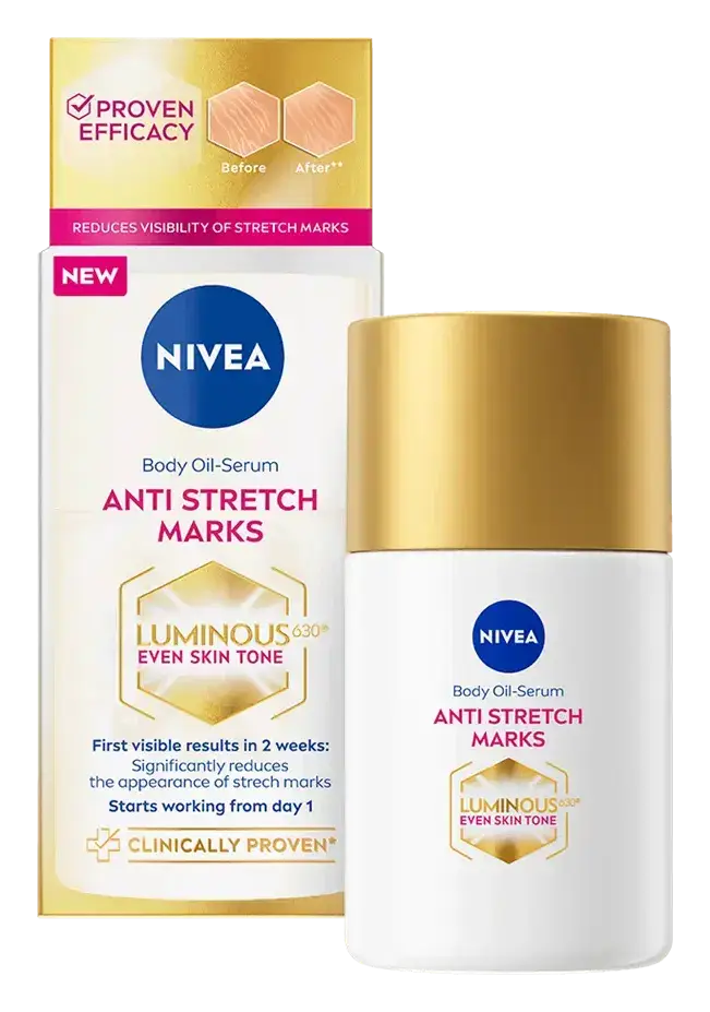 Nivea Luminous630 Anti Stretch Mark Body Oil-Seruml Europe