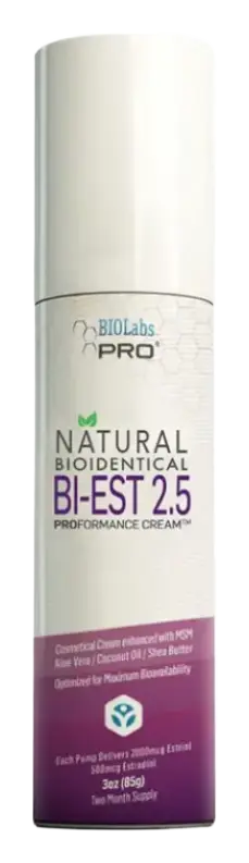 Biolabs Pro Natural Estro Bi-Est 2.5 Cream Unscented