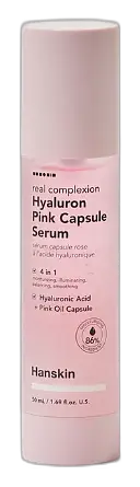 Hanskin Real Complexion Hyaluron Pink Capsule Serum