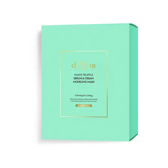 D'Alba White Truffle Serum & Cream Modeling Mask Calming & Cooling