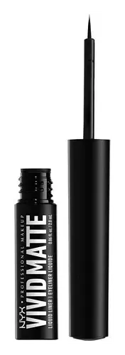 NYX Cosmetics Vivid Matte Liquid Liner Black
