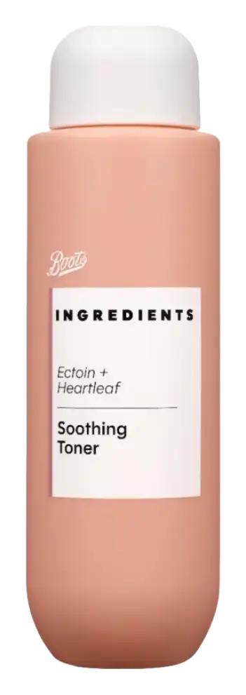 Boots Ingredients Ectoin + Heartleaf Soothing Toner