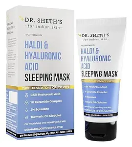 Dr. Sheth's Haldi & Hyaluronic Acid Sleeping Mask