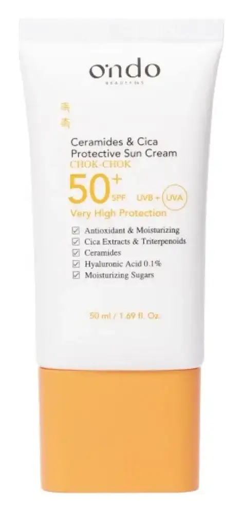 Ondo Beauty 36.5 Ceramides & Cica Protective Sun Cream SPF 50+