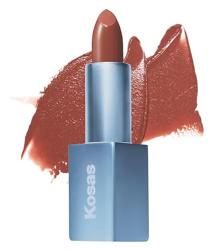 Kosas Weightless Lip Color Nourishing Satin Lipstick Turned On