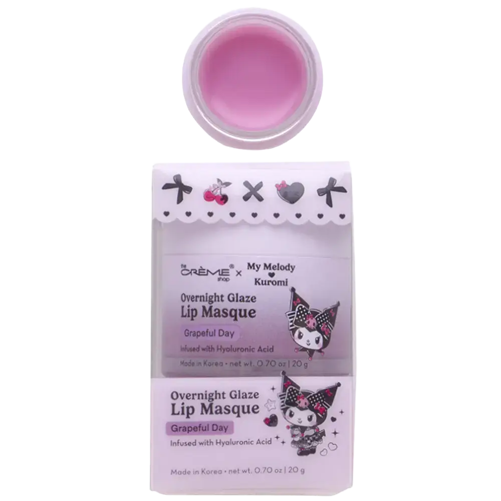The Creme Shop Overnight Glaze Lip Masque Grapeful Day