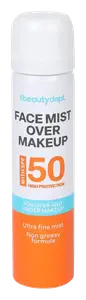 The Beauty Dept Face Mist Over Makeup SPF 50