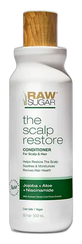 Raw Sugar The Scalp Restore Conditioner Jojoba + Aloe + Niacinamide