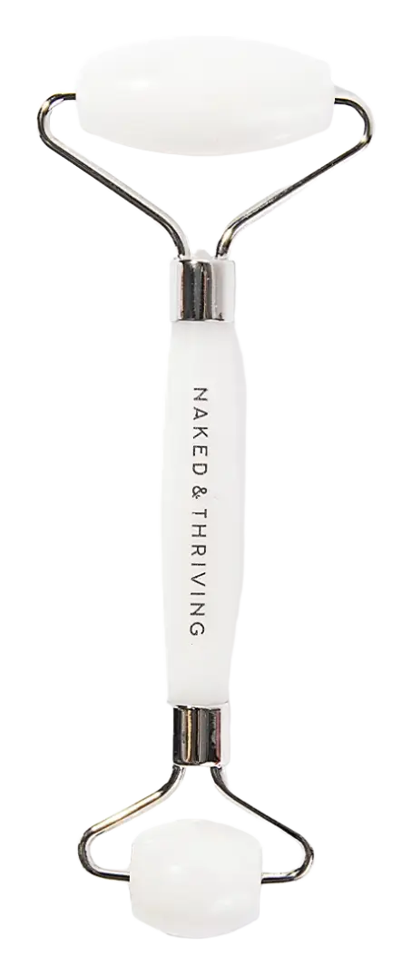 Naked & Thriving White Jade Facial Roller