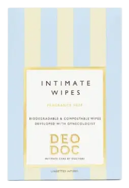 DeoDoc Intimate Wipes Fragrance Free
