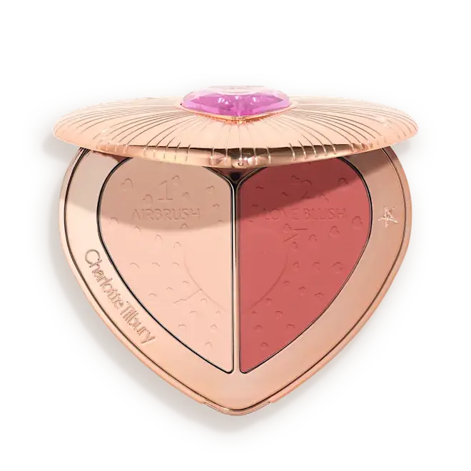 Charlotte Tilbury Pillow Talk Beauty Soulmates Face Palette Flawless Peach