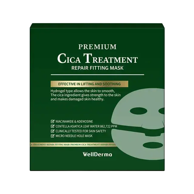 Wellderma Cica Treatment Repair Fitting Mask