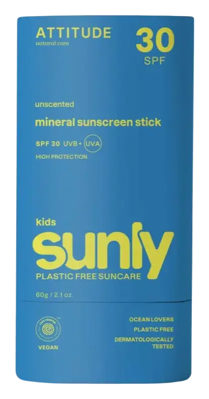 ATTITUDE Sunly Kids Sunscreen Stick SPF 30