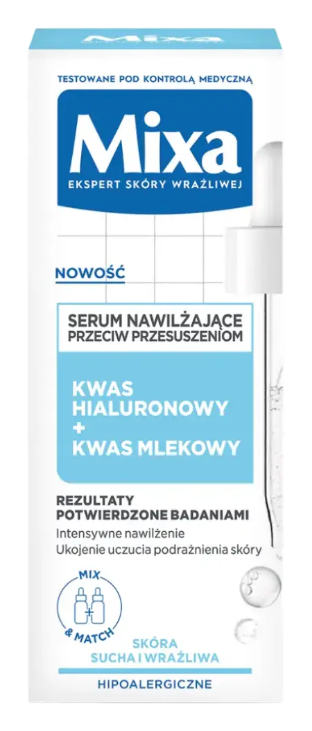 Mixa Moisturizing Face Serum Against Dryness Poland