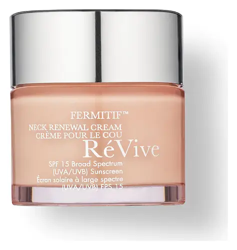 ReVive Skincare Fermitif Neck Renewal Cream Broad Spectrum SPF 15 Sunscreen