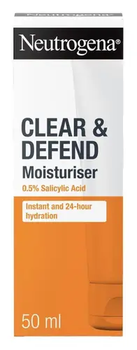 Neutrogena Clear & Defend 0.5 % Salicylic Acid Moisturiser UK