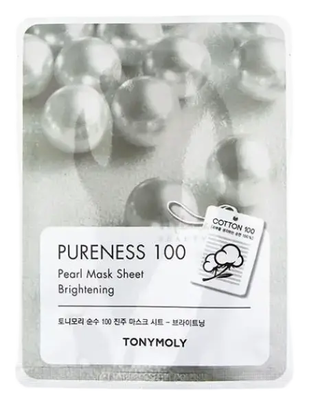TONYMOLY Pureness 100 Mask Sheet Pearl Brightening