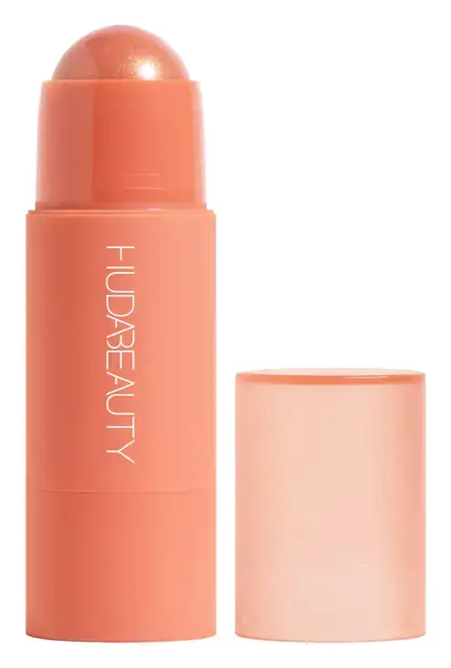 Huda Beauty Cheeky Tint Blush Stick Perky Peach