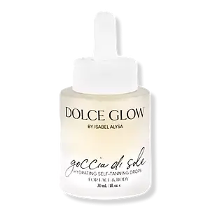 Dolce Glow Goccia di Sole Hydrating Self-Tanning Serum Drops for Face and Body