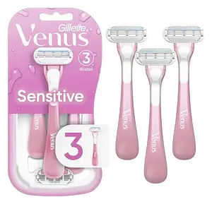 Gillette Venus Sensitive Women’s Disposable Razor Pink