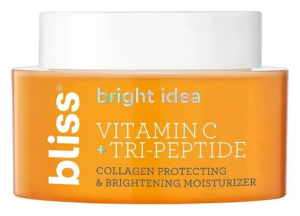 Bliss Bright Idea Vitamin C + Tri-Peptide Collagen Protecting & Brightening Moisturizer