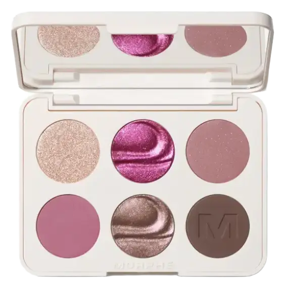 Morphe Chromaplus 6-Pan Eyeshadow Palette Love Byte