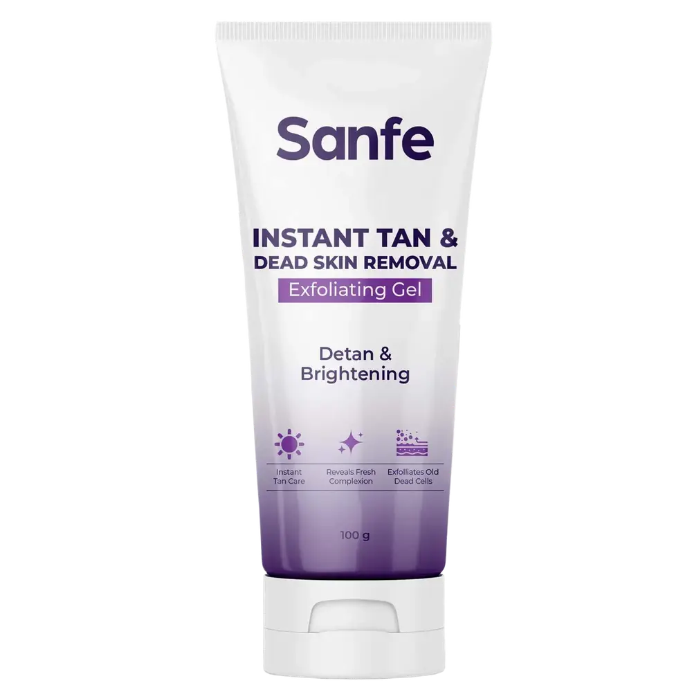 Sanfe Instant Tan & Dead Skin Removal Exfoliating Gel