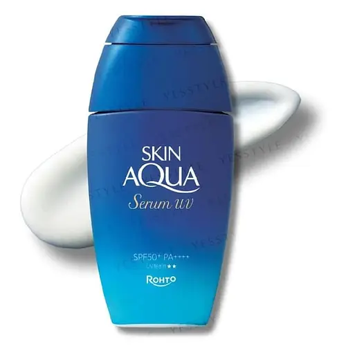 Rohto Mentholatum Skin Aqua Hyaluronic Serum UV SPF 50+