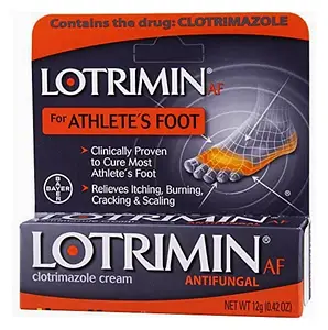 Lotrimin AF Antifungal Cream Athletes Foot Treatment