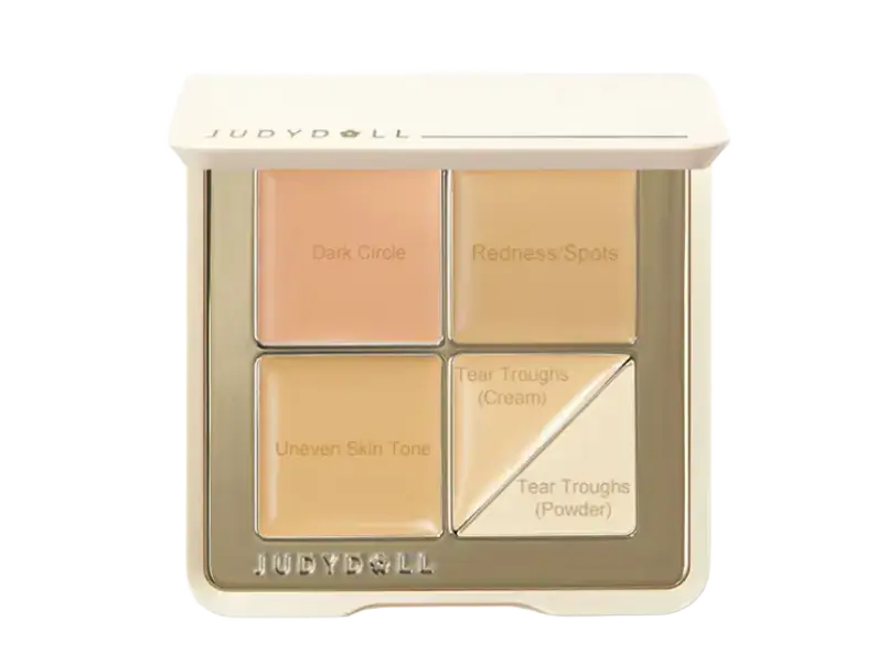 Judydoll 5 Shades Concealer Palette 1.5 Neutral Skin Tone
