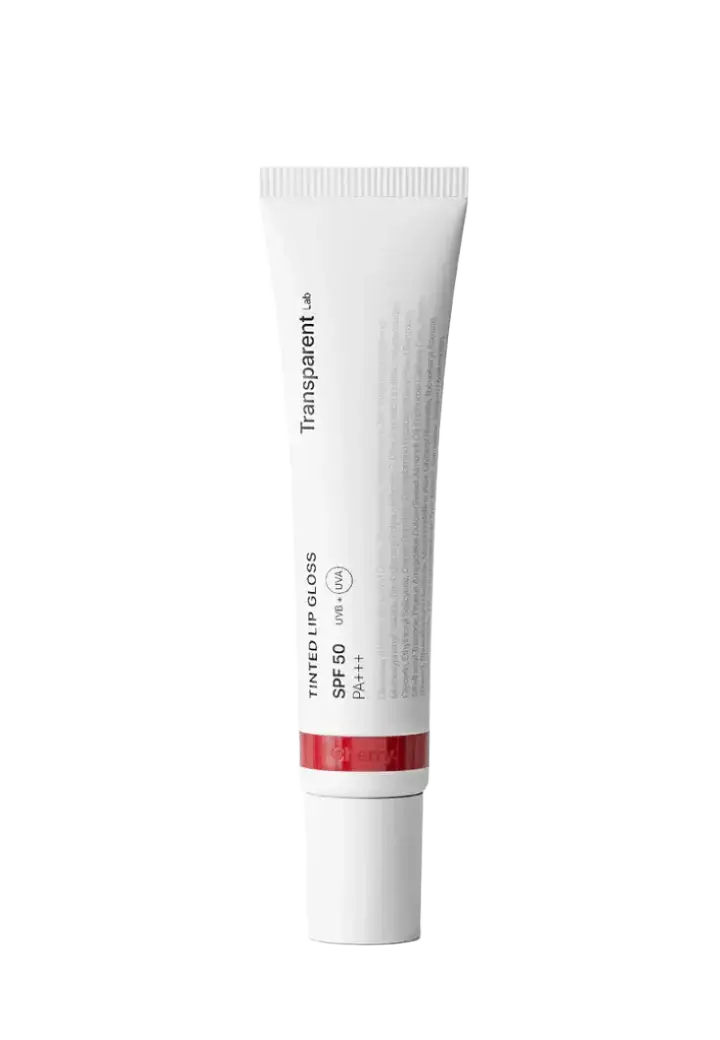 Transparent Lab Tinted Lip Gloss SPF 50 Cherry