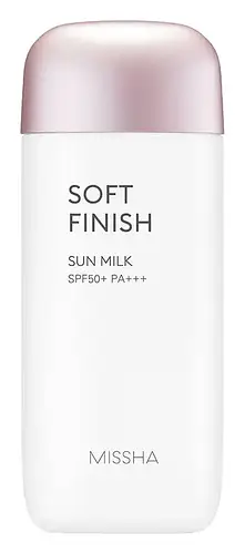 Missha All Around Safe Block Soft Finish Sun Milk SPF50+ PA+++