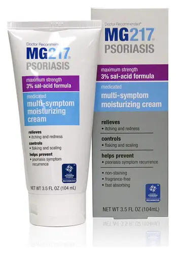 MG217 Medicated Moisturizing Psoriasis Cream With 3% Salicylic Acid