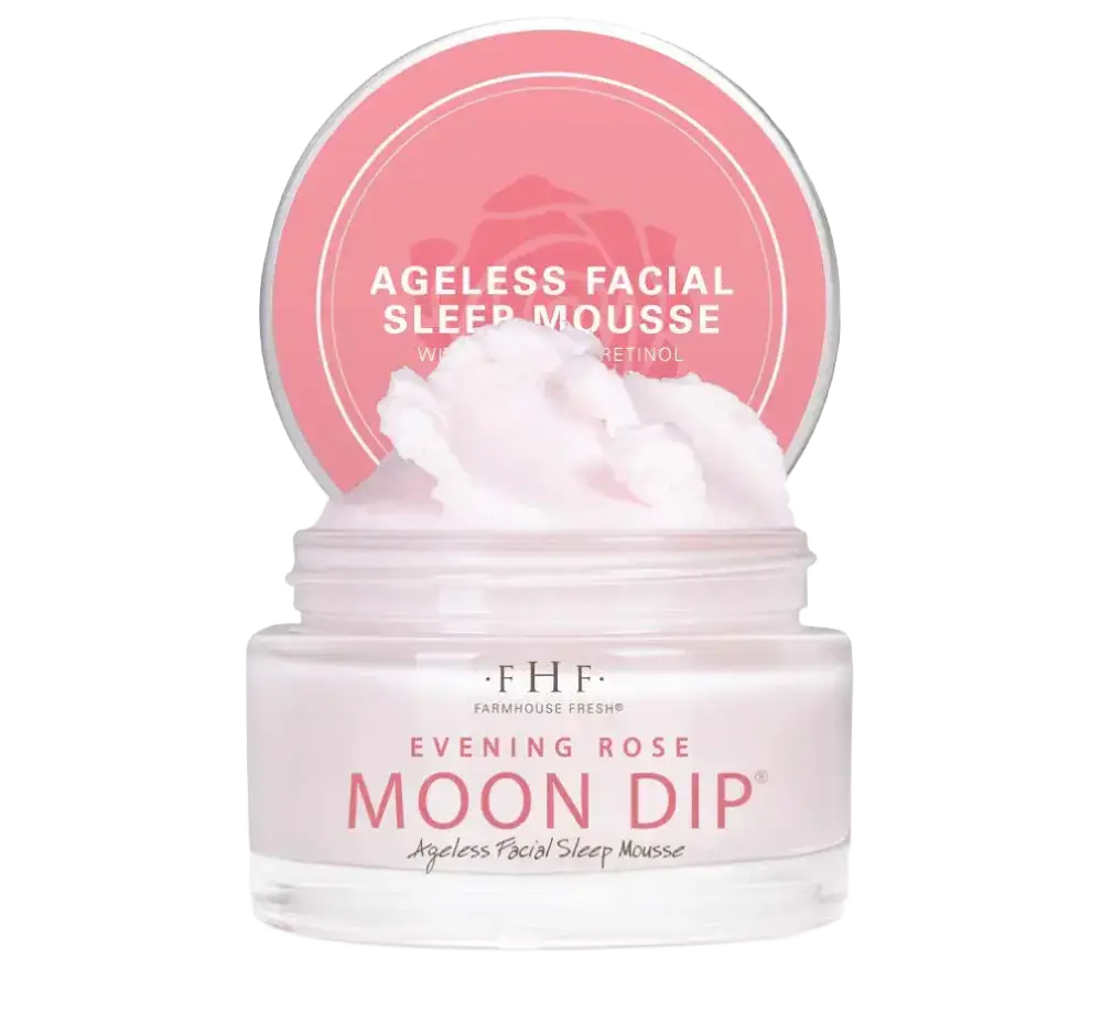 FarmHouse Fresh Evening Rose Moon Dip Ageless Facial Sleep Mousse