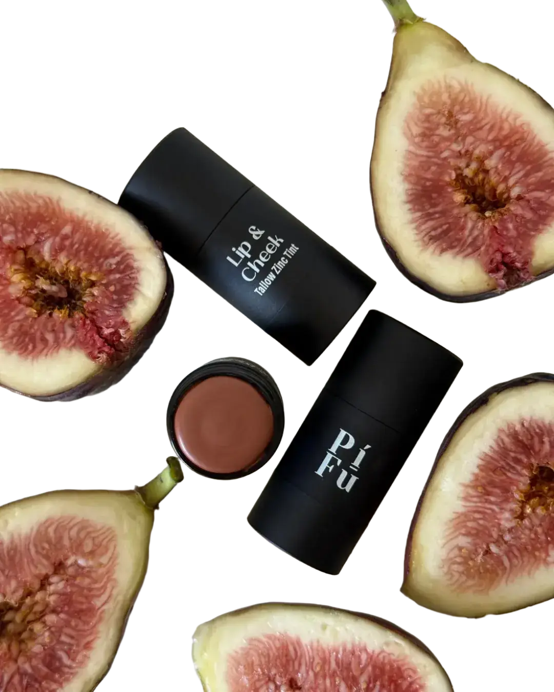 Pifu Lip & Cheek Tallow Zinc Tint Dusty Fig