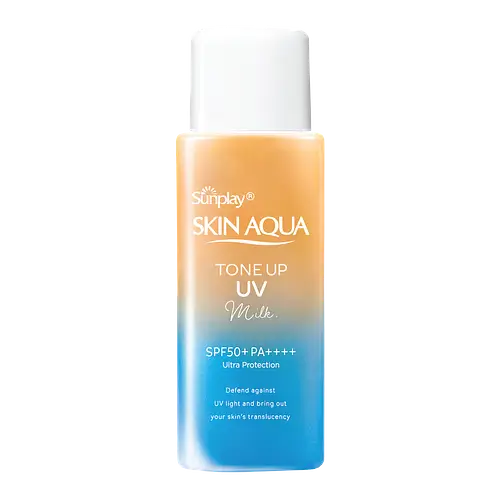Sunplay Skin Aqua Tone Up UV Milk SPF 50+ Latte Beige