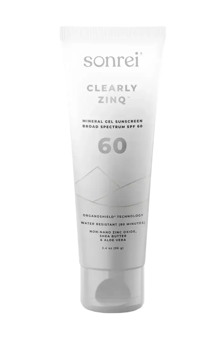 Sonrei Clearly Zinq SPF 60 Mineral Gel Sunscreen