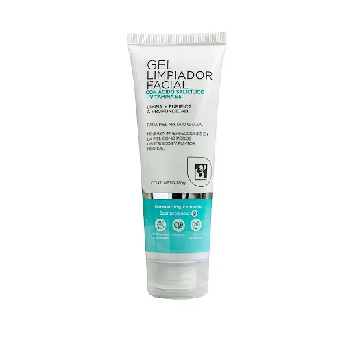 Farmatodo Gel Limpiador Facial Con Ácido Salicílico + Vitamina B5