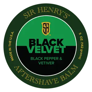 Sir Henry's Aftershave Balm Black Velvet Black Pepper & Vetiver