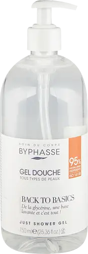 Byphasse BACK TO BASICS JUST SHOWER GEL 750ML