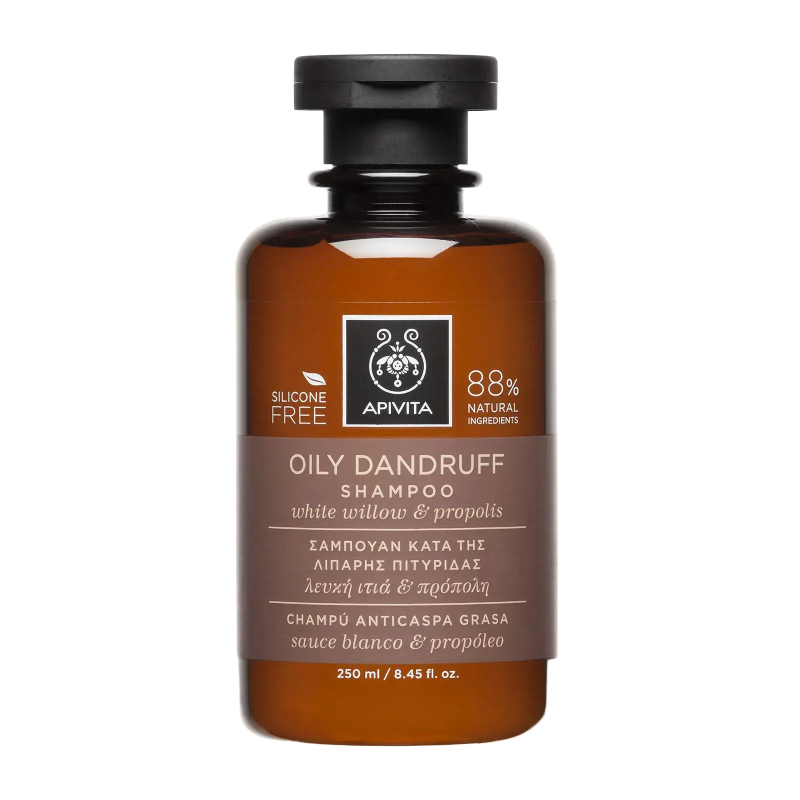 Apivita Natural Cosmetics Oily Dandruff Shampoo