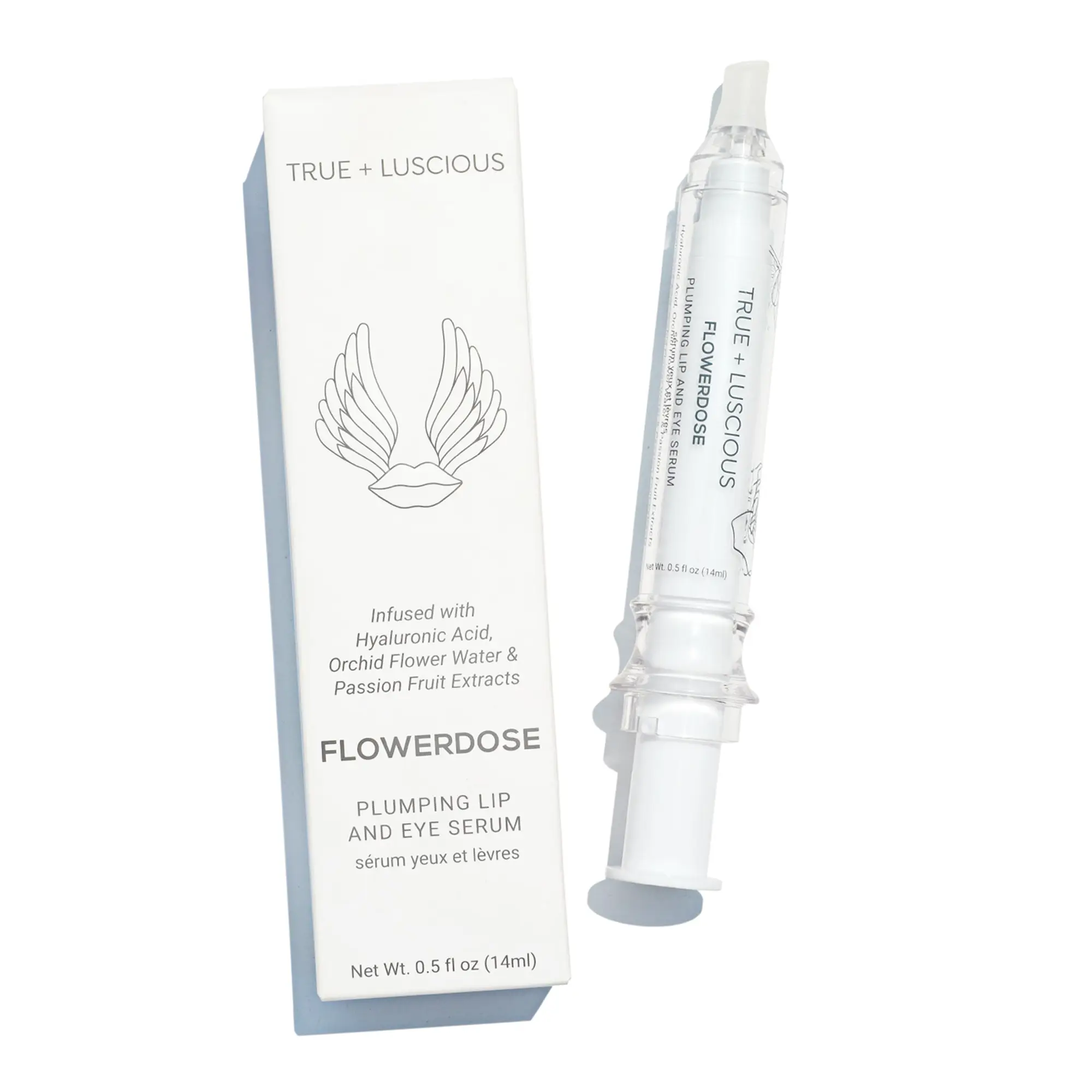 True + Luscious Flowerdose Lip And Eye Plumping Serum
