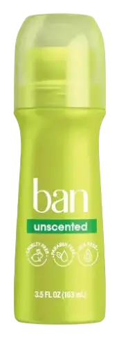 Ban Roll-On Antiperspirant Unscented