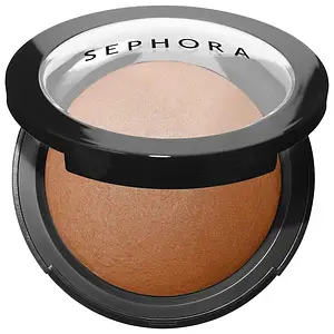Sephora Collection Microsmooth Multi-Tasking Baked Face Powder Foundation 60 Ebony
