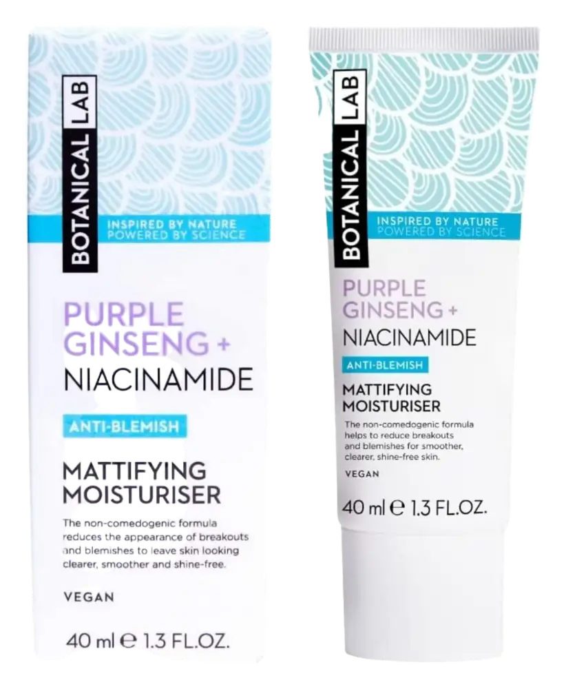 Botanical Lab Purple Ginseng + Niacinamide Mattifying Moisturiser